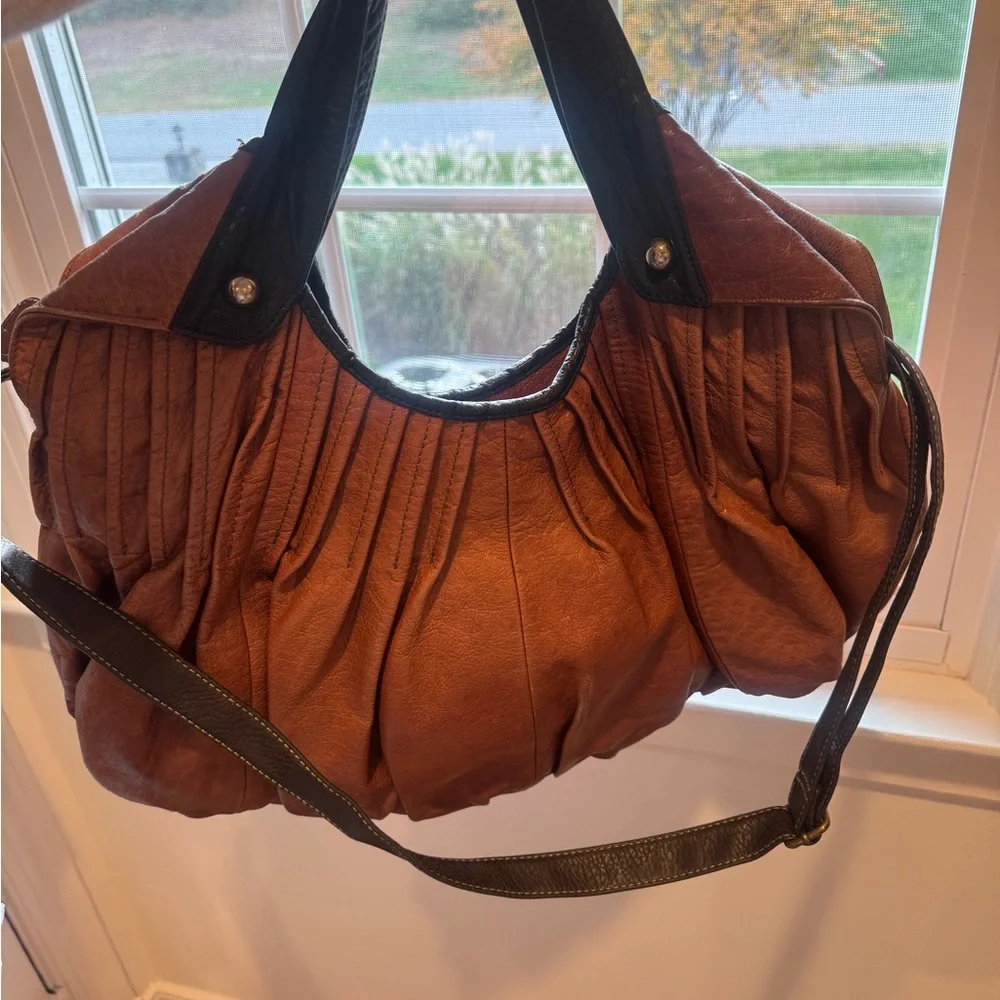 Schuler And Sons Philadelphia Anthropologie Large Leather Crossbody Bag